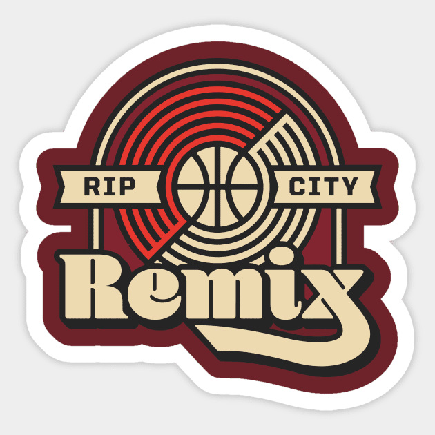 portland trail blazers Sticker by BINSU